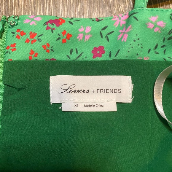 Lovers + Friends Green Floral Mini Dress - Picture 3 of 8